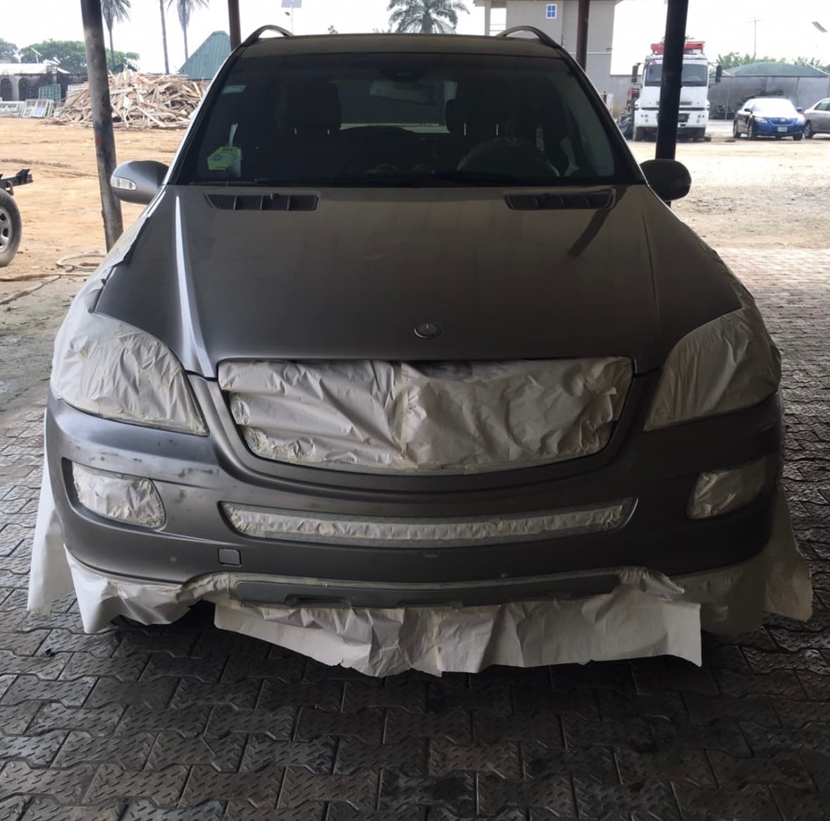 Mercedes ML respray